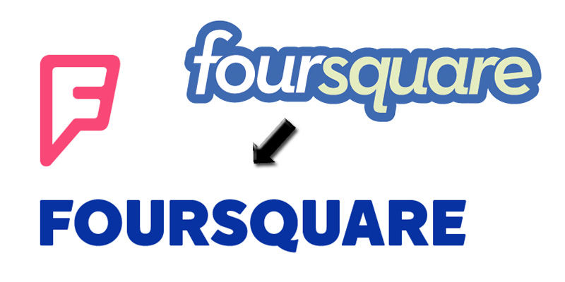 Foursquare nuevo logo